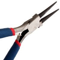 Economy Round Nose Pliers with Foam Handles