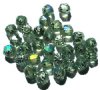 30 8mm Cathedral Coated Light Green AB