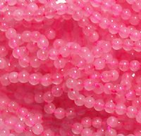 16 inch strand of 4mm Round Rose Quartz Beads