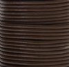 25m of 2mm Round Brown Leather Cord