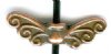 1 4x13.5mm Antique Copper TierraCast Fairy Wing Bead