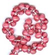 10 10mm Unicorne Pink Flamingo Teardrop Beads (21949)