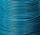 25 yards of 1mm Turquoise Leather Cord