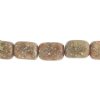 6, 15x20mm Autumn Jasper Nugget Beads