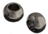 50 4x6mm Gunmetal Round Metal Beads (3mm hole)