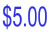 $5 Gift Certificate