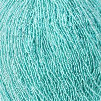 1 Hank of 11/0 Silver Lined Light Teal Seed Beads