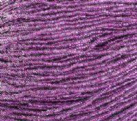1 Hank of 11/0 Colorlined Mauve Seed Beads