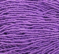 1 Hank of 11/0 Metallic Purple Seed Beads