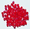 100 4mm Faceted Red...