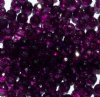 200 6mm Faceted Dark Amethyst Acrylic Beads