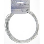 30ft 12ga (2.5mm ) Silver Aluminum Wire