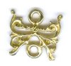 1 12mm Anit-Tarnish Brass  Butterfly Link