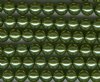 16 inch strand of 8mm Glass Pearls - Medium Green