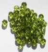 50 3x6mm Faceted Ol...