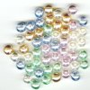 50 8mm Mixed Translucent Glass Pearls