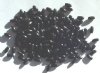 200 6x3mm Acrylic Black Pearl Oval Beads