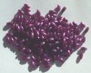 200 6x3mm Acrylic Pearl Purple Ovals