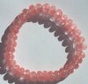 Cherrry Quartz Button Bracelet