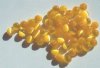 50 4mm Round Bright Yellow Fiber Optic