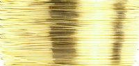 15 Yards of 28 Gauge Bright Gold Artistic Wire