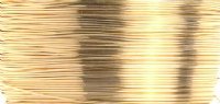 40 Yards of 28 Gauge Natural Brass Artistic Wire