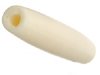 20 38x7mm Antique Ivory Pipe Worked on Bone Beads