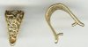 1 12mm Anti-Tarnish Brass Filigree Pinch Bail