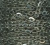 1 5 Meter Spool 3x2mm Gunmetal Rosary Link Chain