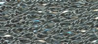 1 Meter of 6x4mm Hammered Link Gunmetal Plated Chain