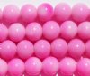36 10mm Round Pink Opal Chinese Crystal Beads
