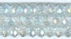 26 8x10mm Faceted Crystal AB Chinese Crystal Donut Beads