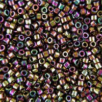 DB-0023 5.2 Grams of 11/0 Metallic Light Bronze Iris Delica Beads 
