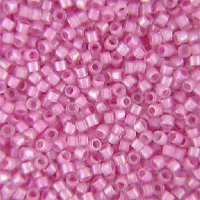 DB-0072 5.2 Grams of 11/0 Dyed Lined Pale Lilac AB Delica Beads 