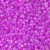DB-0073 5.2 Grams of 11/0 Dyed Lined Lilac AB Delica Beads 