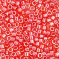 DB-0098 5.2 Grams of 11/0 Light Siam Luster Delica Beads 