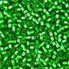 DB-0046 5.2 Grams of 11/0 Silver Lined Green Miyuki Delica Beads