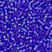 DB-0047 5.2 Grams of 11/0 Silver Lined Cobalt Miyuki Delica Beads