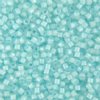 DB-0078 5.2 Grams of 11/0 Lined Fancy Aqua Mist Miyuki Delica Beads