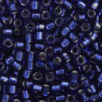 DB-0183 5.2 Grams of 11/0 Silverlined Cobalt Delica Beads