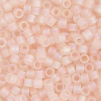 DB-0868 5.2 Grams of 11/0 Transparent Matte Pink Mist AB Delica Beads