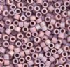 DB-0875 5.2 Grams of 11/0 Opaque Matte Mauve AB Delica Seed Beads