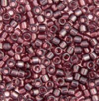 DB-1104 5.2 Grams of 11/0 Transparent Mauve Delica Beads