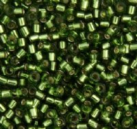 DB-1207 5.2 Grams of 11/0 Olive Silverlined Miyuki Delica Beads