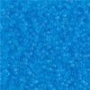 DB-1269 5.2 Grams of 11/0 Transparent Matte Ocean Blue Delica Beads