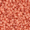 DB-1363 5.2 Grams of 11/0 Opaque Dyed Salmon Delica Beads