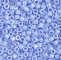 DB-1577 5.2 Grams of 11/0 Opaque Blue Agate AB Delica Beads