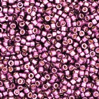 DB-1850 5.2 Grams of 11/0 Duracoat Galvanized Eggplant Delica Beads 
