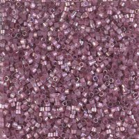DB-1880 5.2 Grams of 11/0 Silk Inside Dyed Hydrangea AB Delica Beads