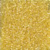 DB-1886 5.2 Grams of 11/0 Transparent Yellow Lustre Delica Beads